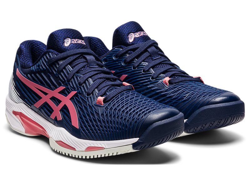 Asics Solution Speed FF 2 Tenisiće Ženske Tamnoplave Roze | RS5812-711