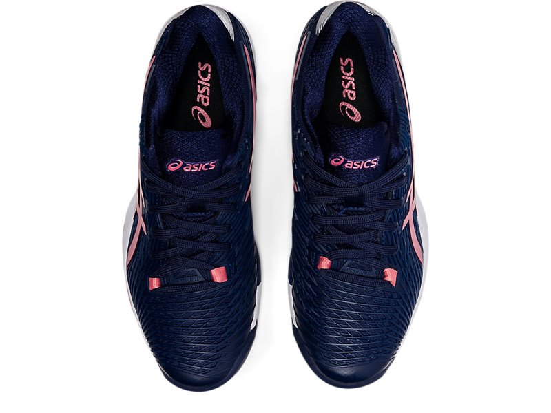 Asics Solution Speed FF 2 Tenisiće Ženske Tamnoplave Roze | RS5812-711