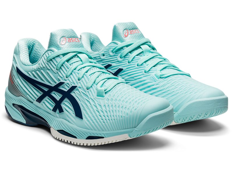 Asics Solution Speed FF 2 Tenisiće Ženske Plave Svijetlo Indigo | RS8980-123