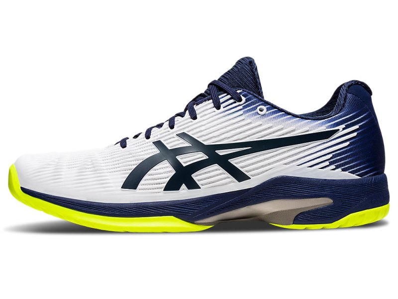 Asics Solution Speed FF Tenisiće Muške Bijele Tamnoplave | RS9822-311