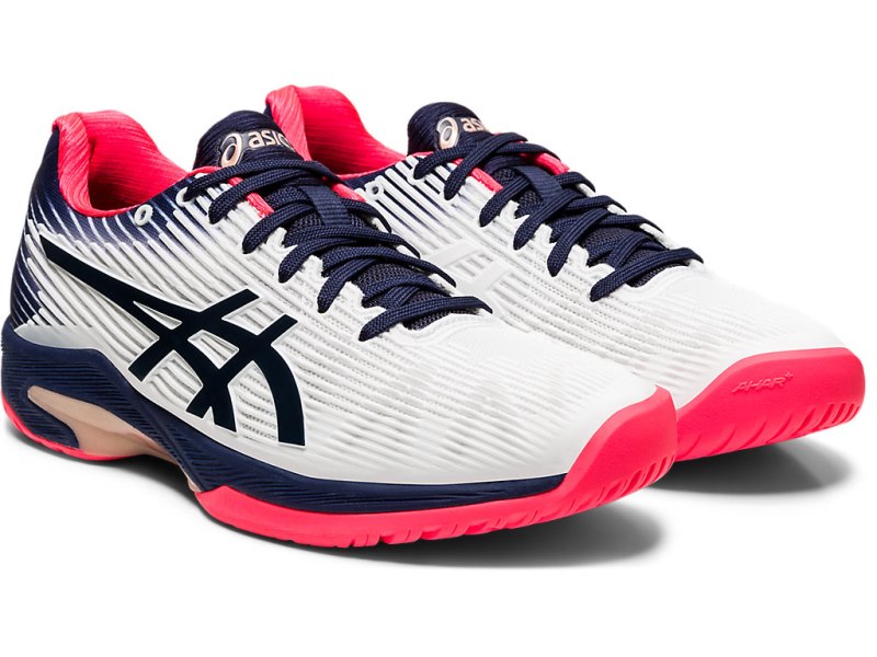 Asics Solution Speed FF Tenisiće Ženske Bijele Tamnoplave | RS6439-015