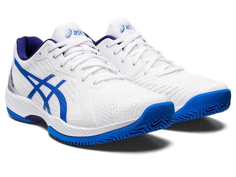 Asics Solution Swift FF Clay Tenisiće Muške Bijele Plave | RS1148-008