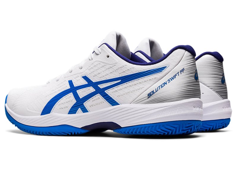 Asics Solution Swift FF Clay Tenisiće Muške Bijele Plave | RS1148-008