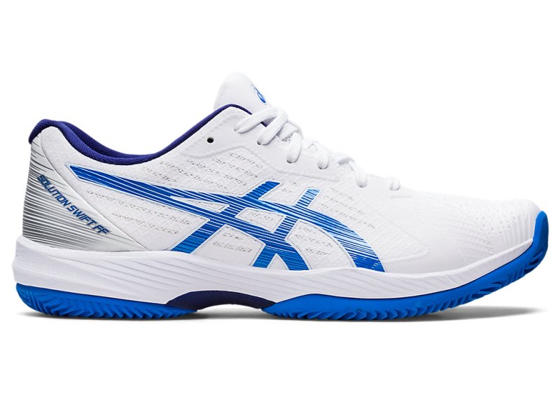 Asics Solution Swift FF Clay Tenisiće Muške Bijele Plave | RS1148-008