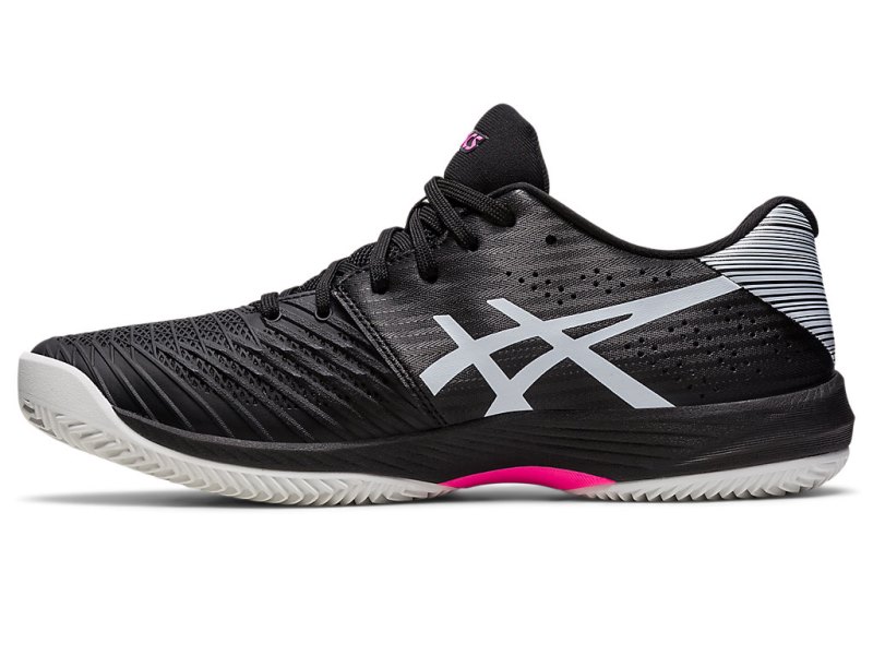 Asics Solution Swift FF Clay Tenisiće Muške Crne Roze | RS5530-767