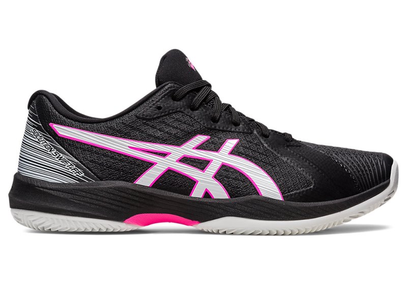 Asics Solution Swift FF Clay Tenisiće Muške Crne Roze | RS5530-767