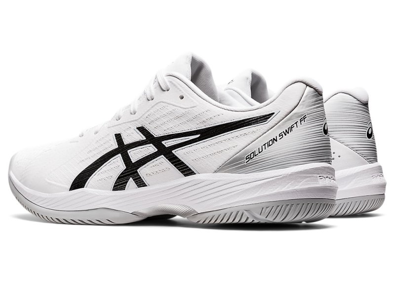 Asics Solution Swift FF Tenisiće Muške Bijele Crne | RS5682-591