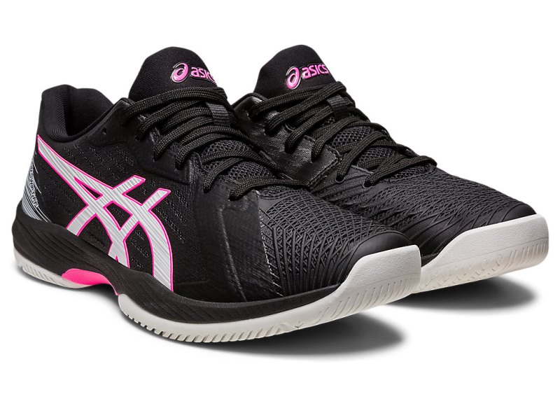 Asics Solution Swift FF Tenisiće Muške Crne Roze | RS5145-300