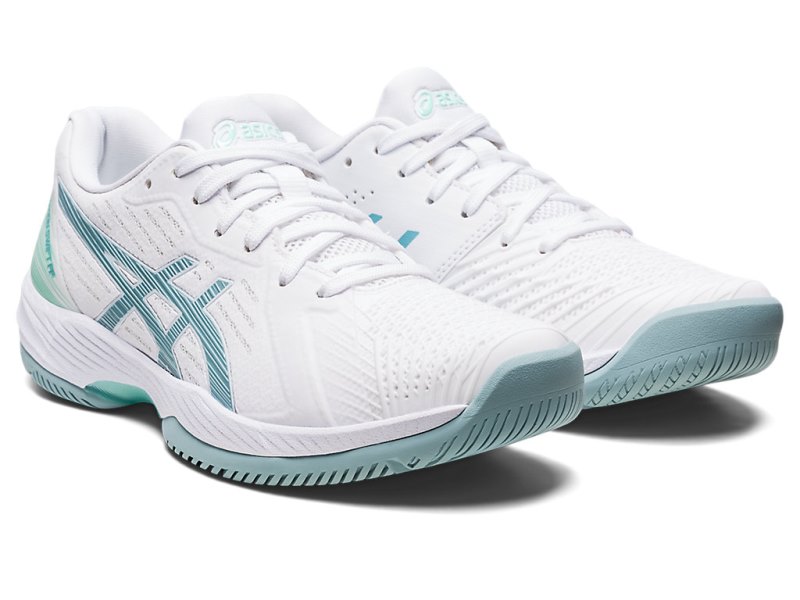 Asics Solution Swift FF Tenisiće Ženske Bijele Plave | RS8659-690