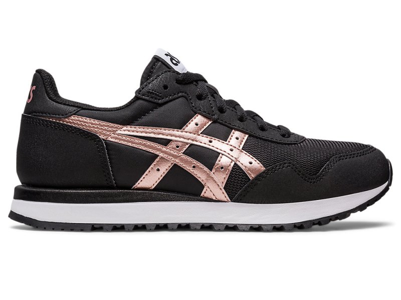 Asics Tiger Runner II Patike Ženske Crne Roze Zlatne | RS1219-221