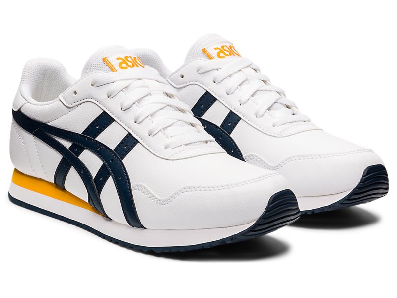 Asics Tiger Runner Patike Muške Bijele Plave | RS2689-303