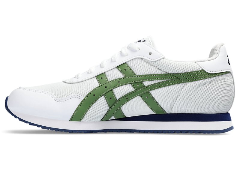 Asics Tiger Runner Patike Muške Bijele Zelene | RS5232-241