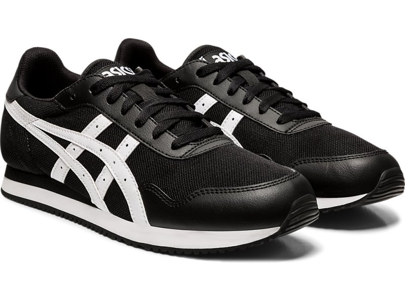 Asics Tiger Runner Patike Muške Crne Bijele | RS8816-011