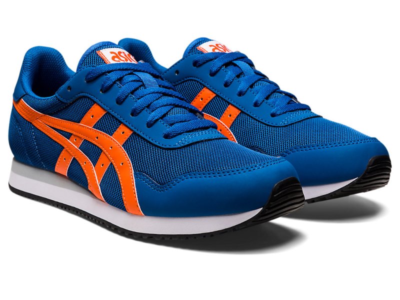 Asics Tiger Runner Patike Muške Plave Narančaste | RS4582-943