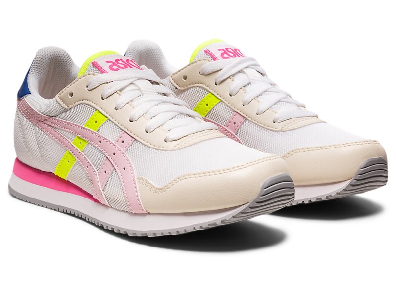 Asics Tiger Runner Patike Ženske Bijele Roze | RS0408-807