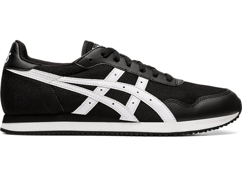 Asics Tiger Runner Patike Ženske Crne Bijele | RS3251-524