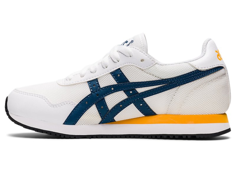 Asics Tiger Runner Tenisiće Dječje Bijele Svijetlo Indigo | RS2248-228