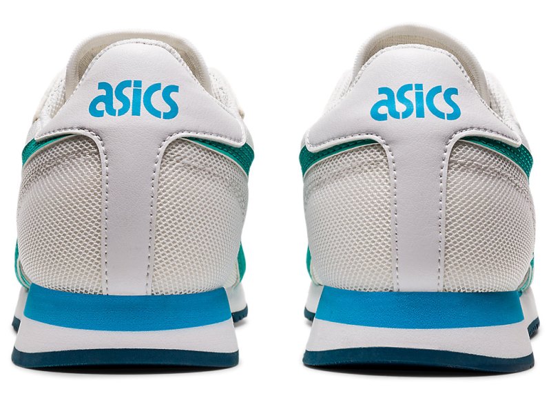 Asics Tiger Runner Tenisiće Dječje Bijele Tamno Tirkizne | RS6131-691