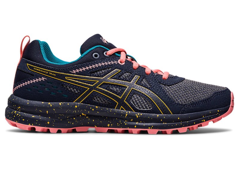 Asics Torrance Trail Patike Ženske Sive Narančaste | RS0978-724