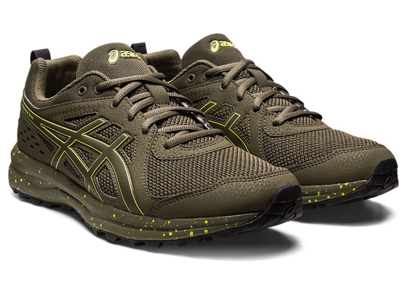 Asics Torrance Trail Patike Ženske Smeđe Sive Limun | RS4749-555