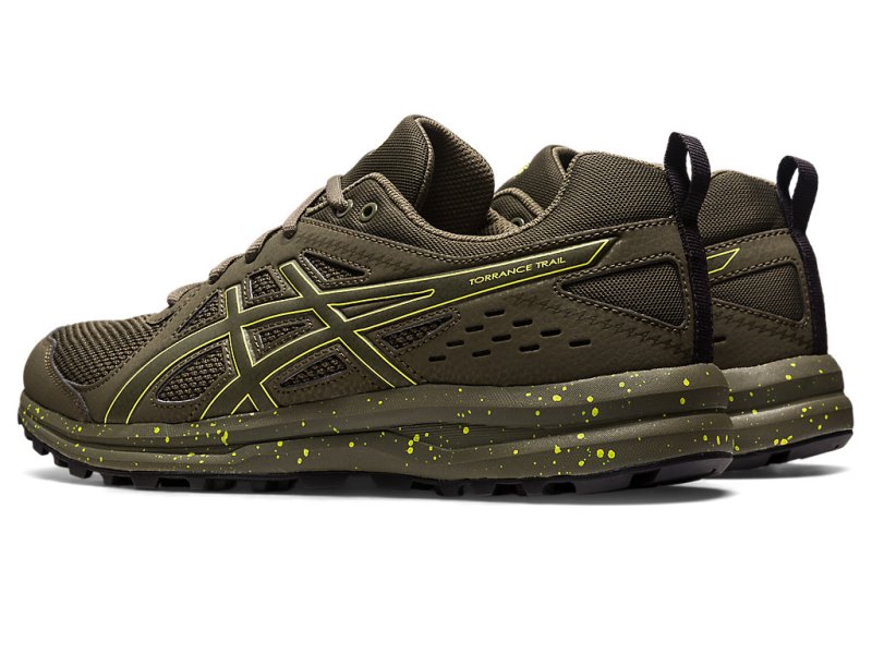 Asics Torrance Trail Patike Ženske Smeđe Sive Limun | RS4749-555