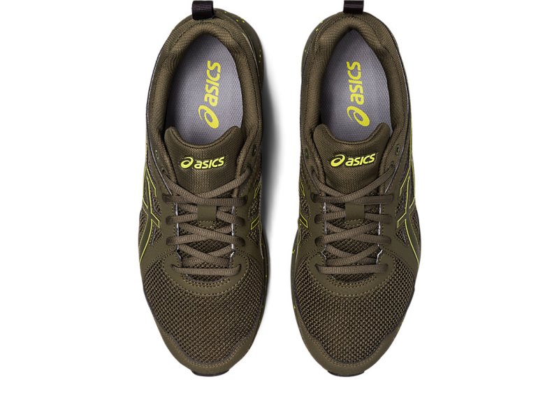 Asics Torrance Trail Patike Ženske Smeđe Sive Limun | RS4749-555