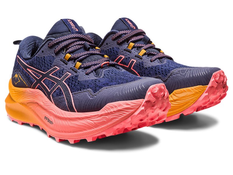 Asics Trabuco Max 2 Tenisiće Ženske Crne Koraljne | RS4062-236