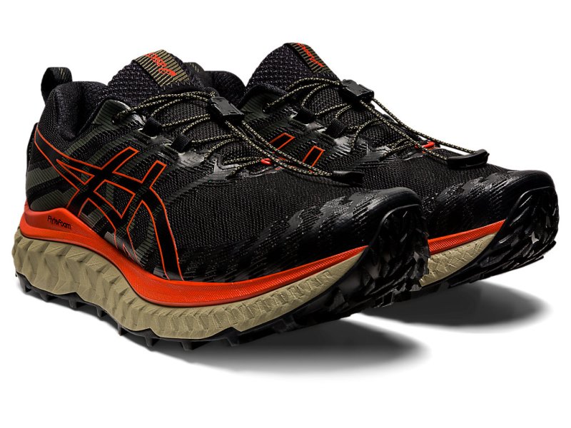 Asics Trabuco Max Tenisice Za Trčanje Muške Crne Roze | RS5972-657