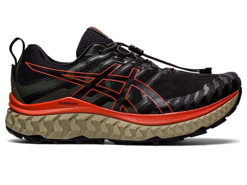 Asics Trabuco Max Tenisice Za Trčanje Muške Crne Roze | RS5972-657