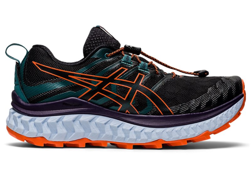 Asics Trabuco Max Tenisice Za Trčanje Ženske Crne Narančaste | RS6994-182