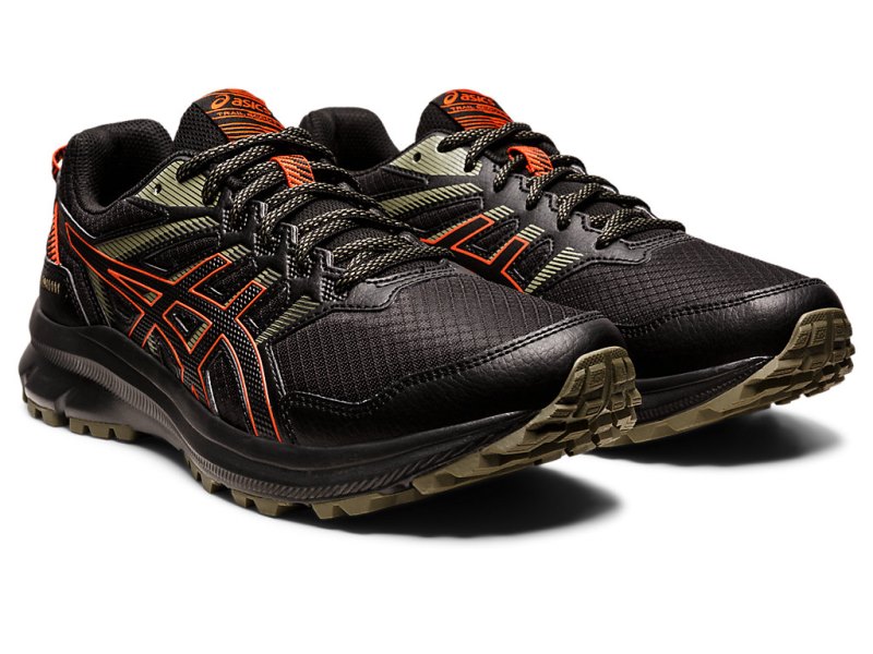 Asics Trail Scout 2 (4E) Tenisice Za Trčanje Muške Crne Roze | RS9099-687