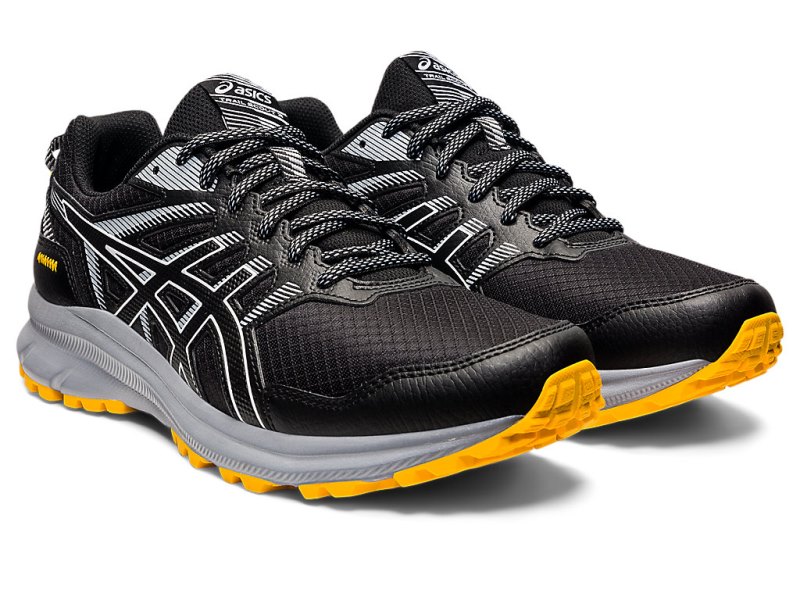 Asics Trail Scout 2 Tenisice Za Trčanje Muške Crne Bijele | RS0522-404