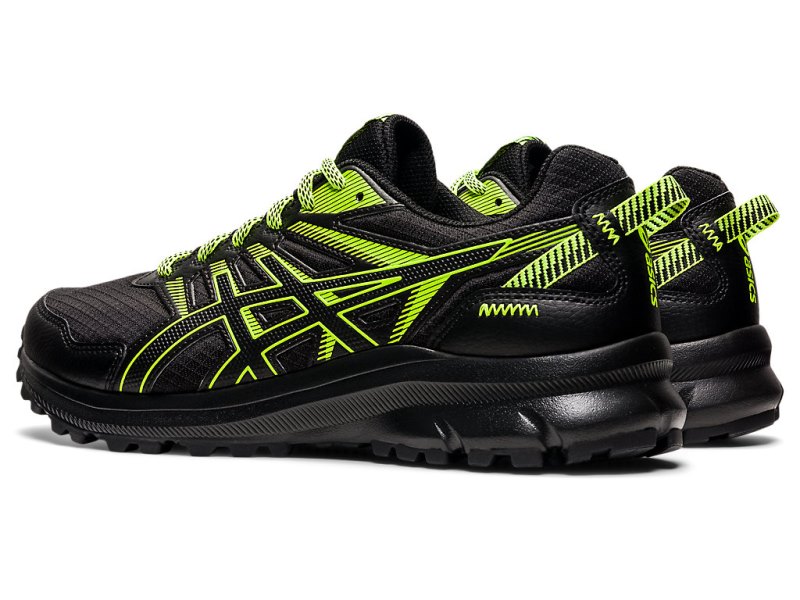 Asics Trail Scout 2 Tenisice Za Trčanje Muške Crne Zelene | RS5001-015