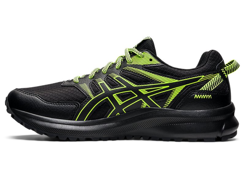 Asics Trail Scout 2 Tenisice Za Trčanje Muške Crne Zelene | RS5001-015