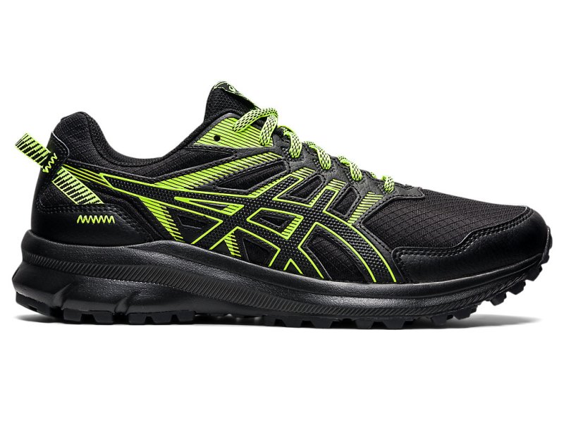 Asics Trail Scout 2 Tenisice Za Trčanje Muške Crne Zelene | RS5001-015