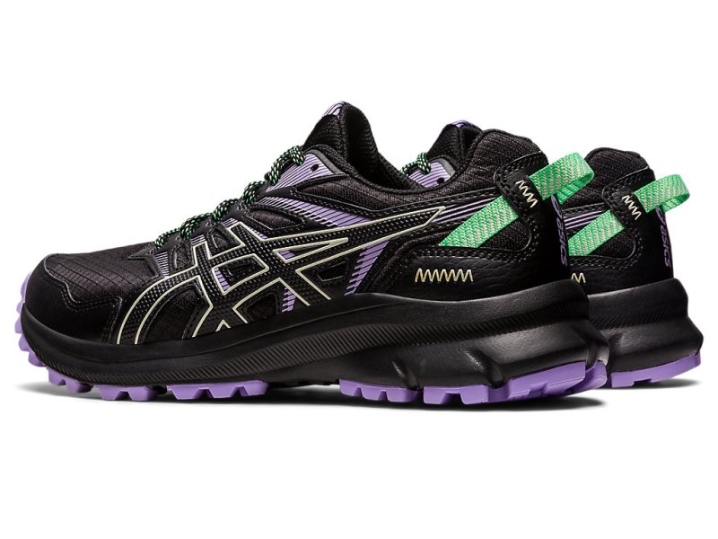 Asics Trail Scout 2 Tenisice Za Trčanje Ženske Crne Zelene | RS5671-553