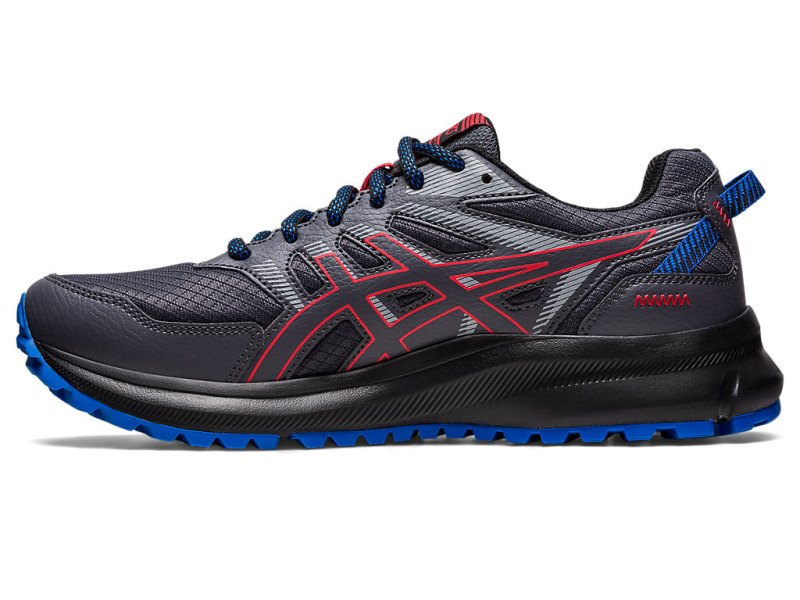 Asics Trail Scout 2 Tenisice Za Trčanje Muške Sive Crvene | RS7663-341