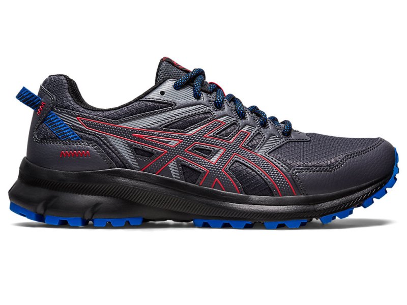 Asics Trail Scout 2 Tenisice Za Trčanje Muške Sive Crvene | RS7663-341