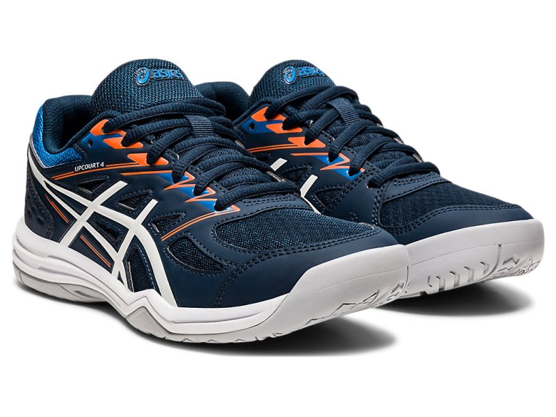 Asics Upcourt 4 Sports Patike Dječje Plave Bijele | RS8601-754