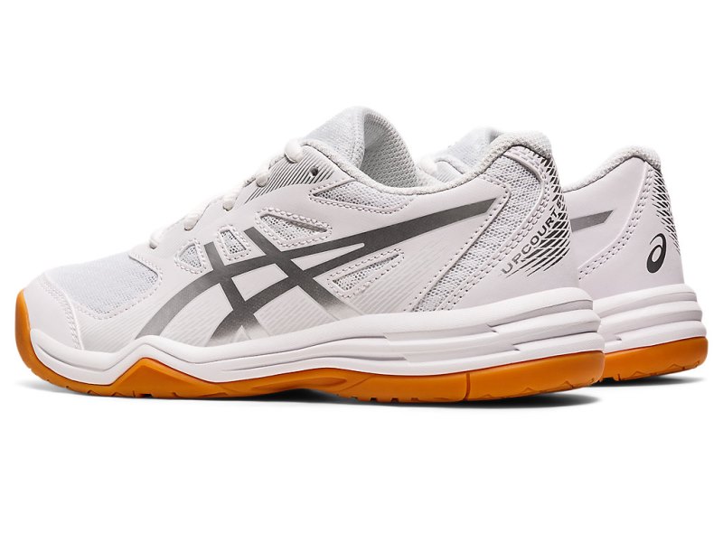 Asics Upcourt 5 Sports Patike Dječje Bijele Srebrne | RS8863-336