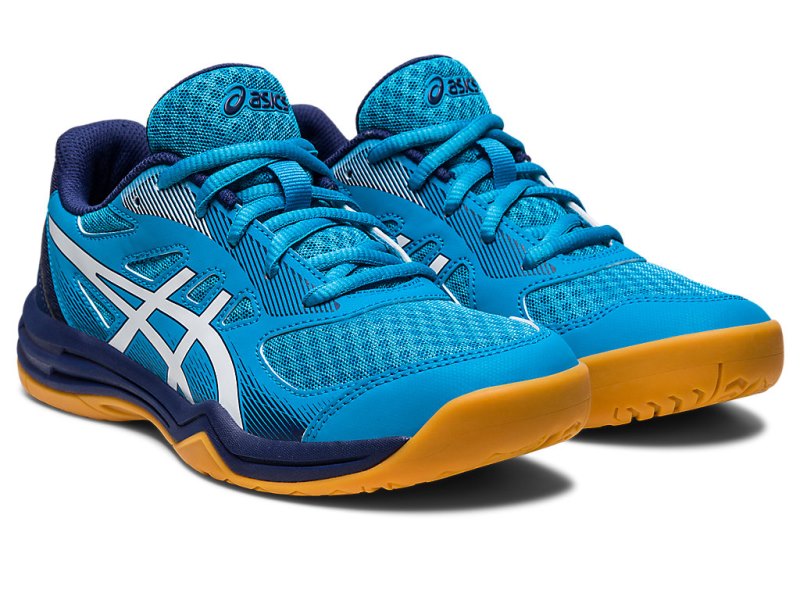 Asics Upcourt 5 Sports Patike Dječje Plave Bijele | RS1751-527