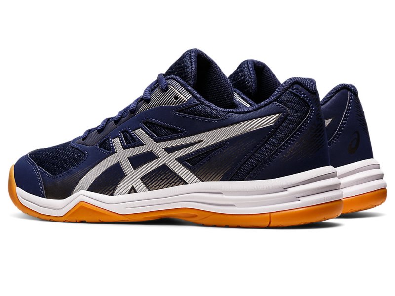 Asics Upcourt 5 Tenisice Za Odbojku Muške Tamnoplave Srebrne | RS2217-179