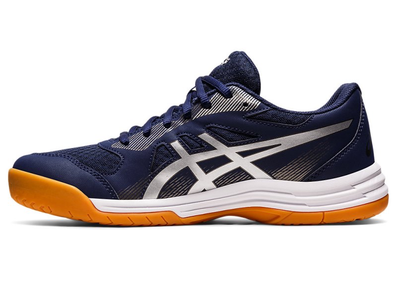 Asics Upcourt 5 Tenisice Za Odbojku Muške Tamnoplave Srebrne | RS2217-179