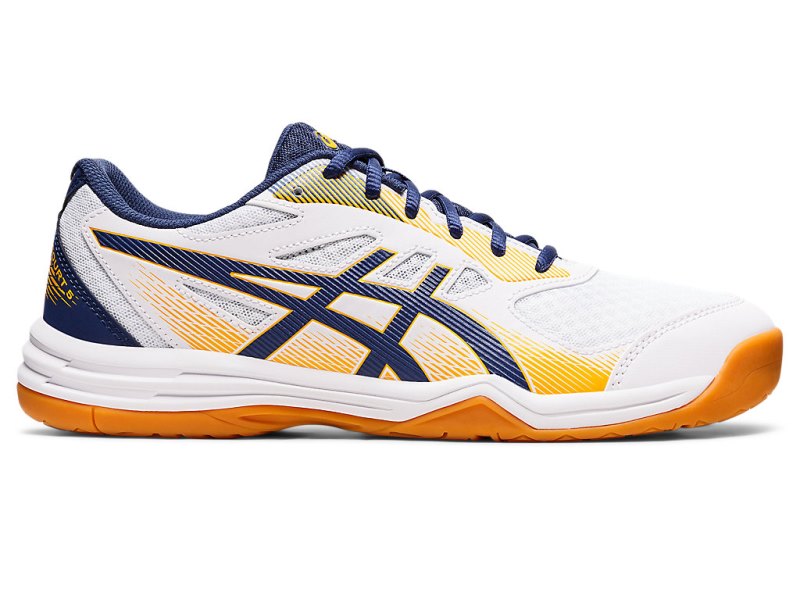 Asics Upcourt 5 Tenisice Za Odbojku Muške Bijele Tamno | RS2375-784