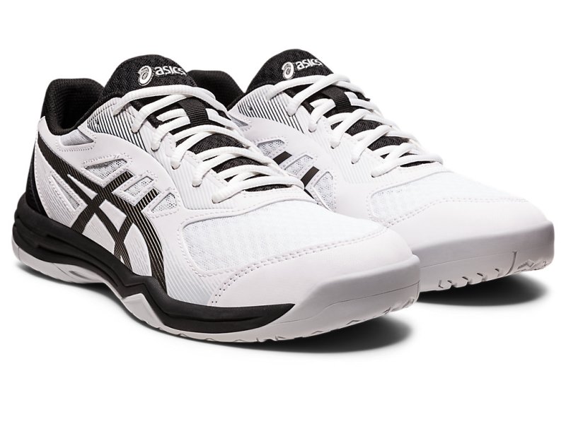 Asics Upcourt 5 Tenisice Za Odbojku Muške Bijele Crne | RS9907-545