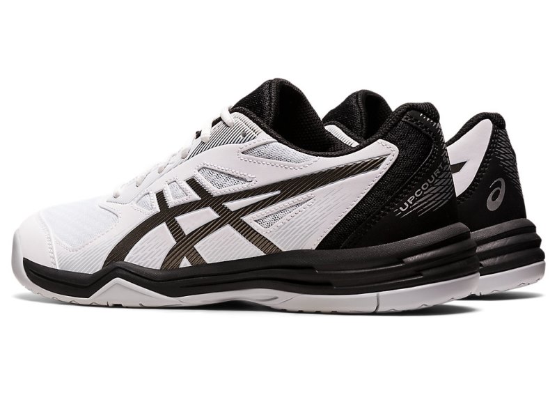 Asics Upcourt 5 Tenisice Za Odbojku Muške Bijele Crne | RS9907-545