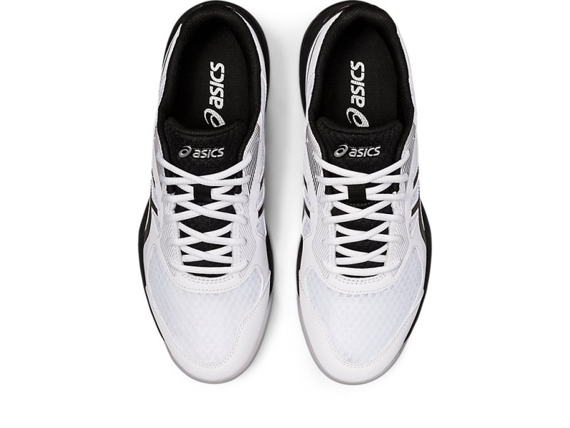 Asics Upcourt 5 Tenisice Za Odbojku Muške Bijele Crne | RS9907-545