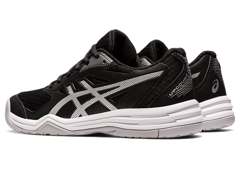 Asics Upcourt 5 Tenisice Za Odbojku Ženske Crne Srebrne | RS6588-624