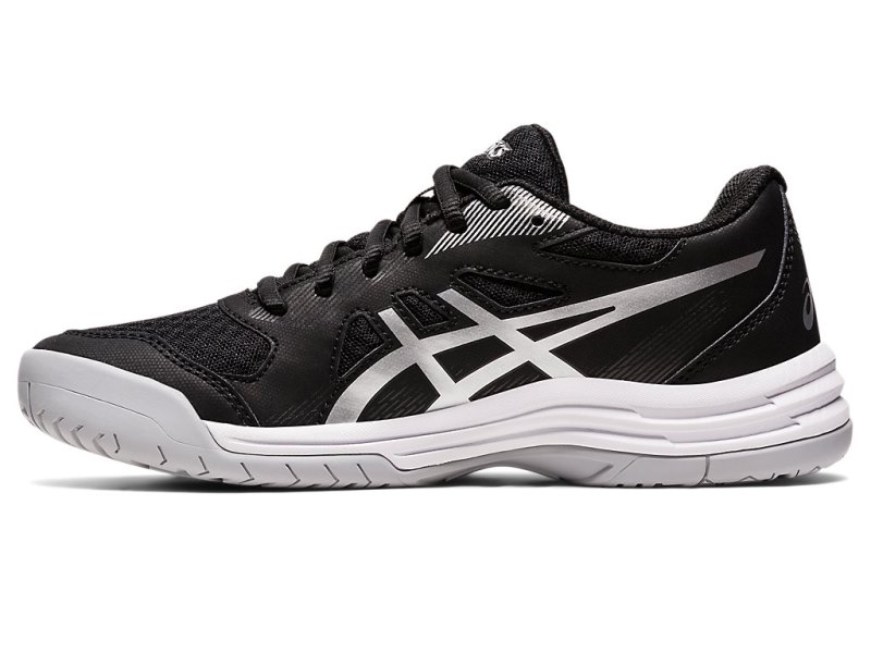 Asics Upcourt 5 Tenisice Za Odbojku Ženske Crne Srebrne | RS6588-624