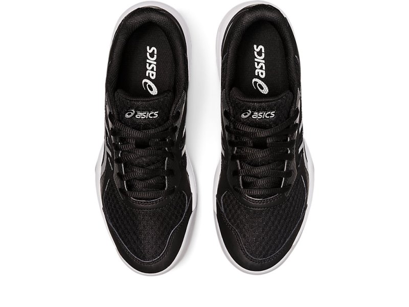 Asics Upcourt 5 Tenisice Za Odbojku Ženske Crne Srebrne | RS6588-624